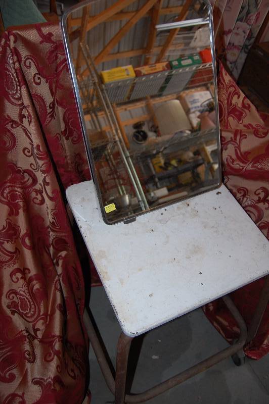 Home Made Jewelry Case and Rolling Cart