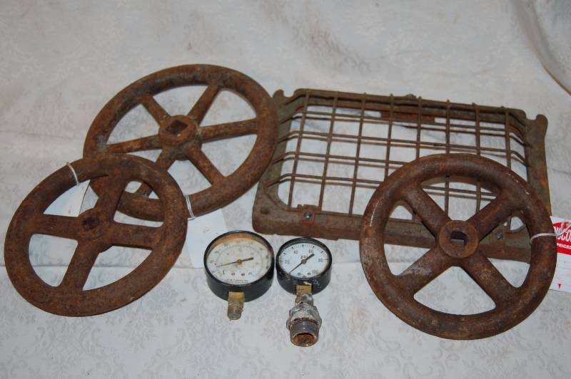 Valve Wheels, Gauges, and Grate Cover