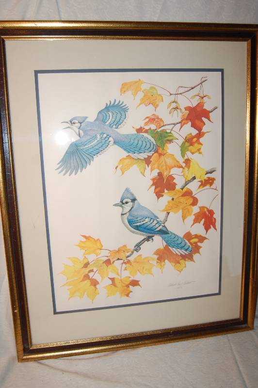 Wall Art with Blue Jays