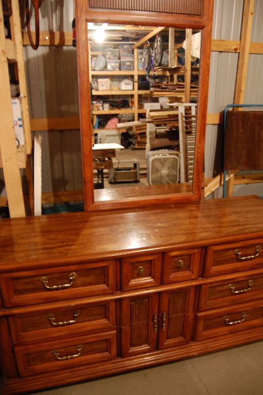 Dresser with Mirror