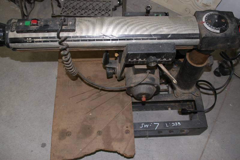 Craftsman 10 Radial Arm Saw