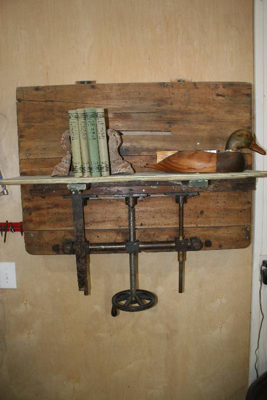 Repurposed Book Shelf