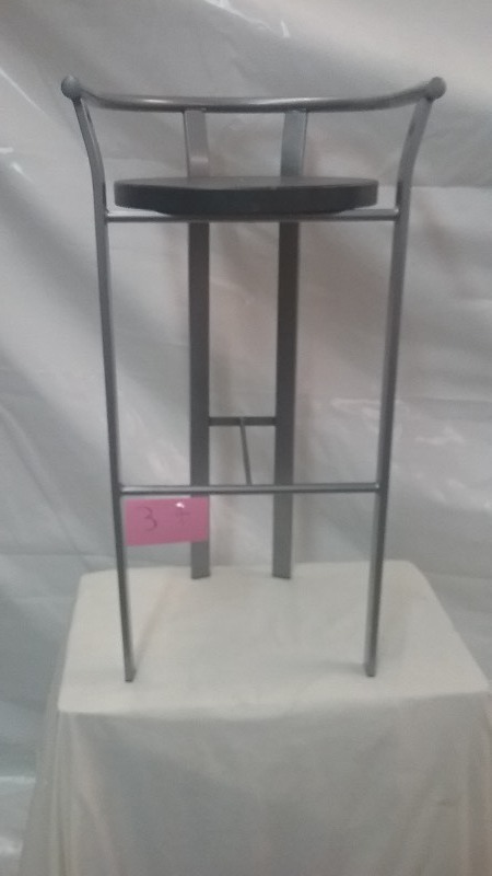 Modern Grey Bar Stool