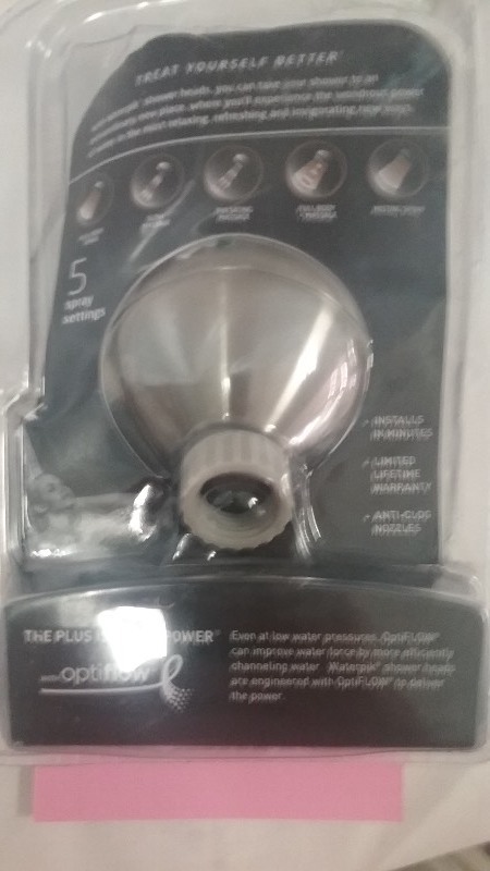 Water Pik 5 Spray Settings