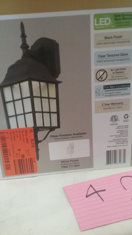 Hampton Bay Outdoor LED Lantern Light