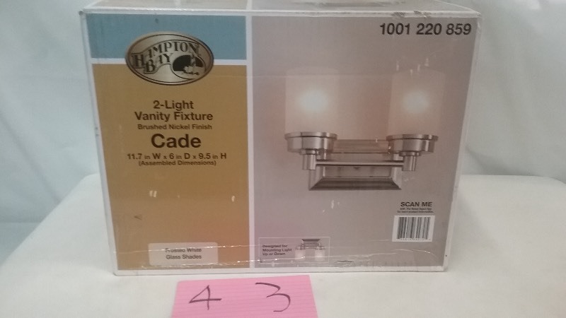 Hampton Bay Vanity Light