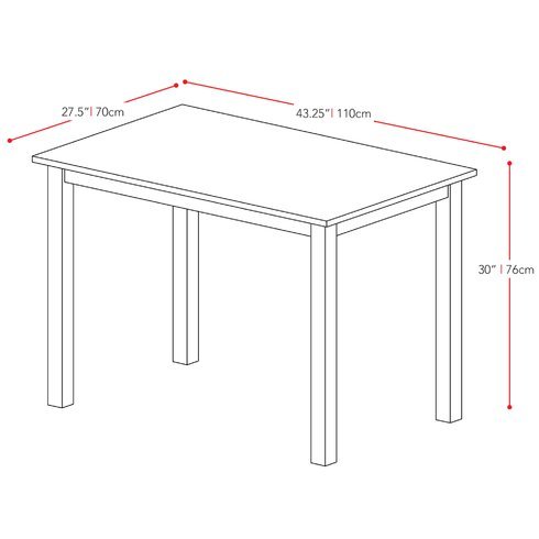 Transitionally Styled Dining Table