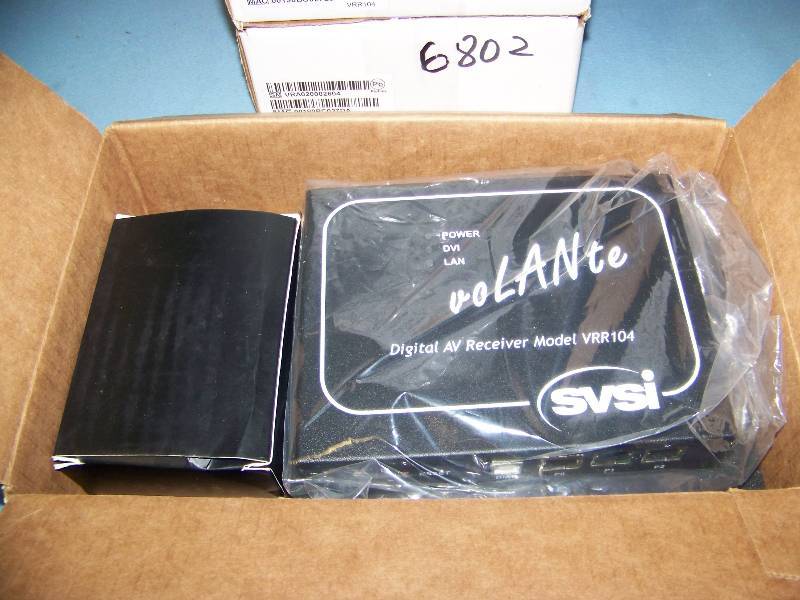 lot 78 image: (5) SVSi, Volante, Digital AV Receivers  Decoders in Original Boxes