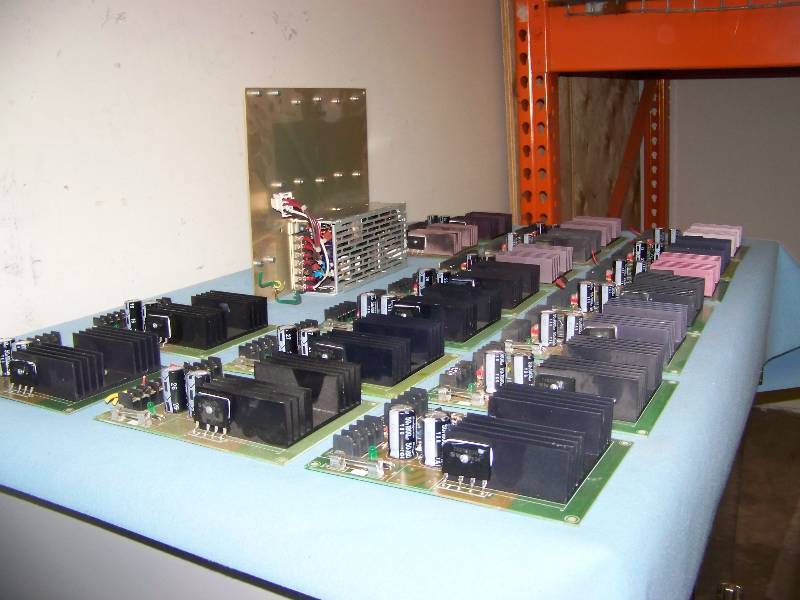 lot 77 image: (35) AlarmSaf Linear Power Supplies and (1) Shindengen America, ACDC Power Supply