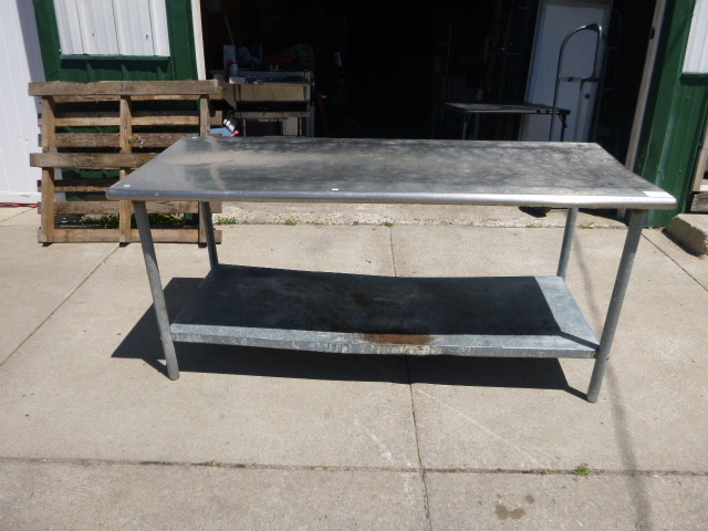 lot 13 image: Stainless Steel Table