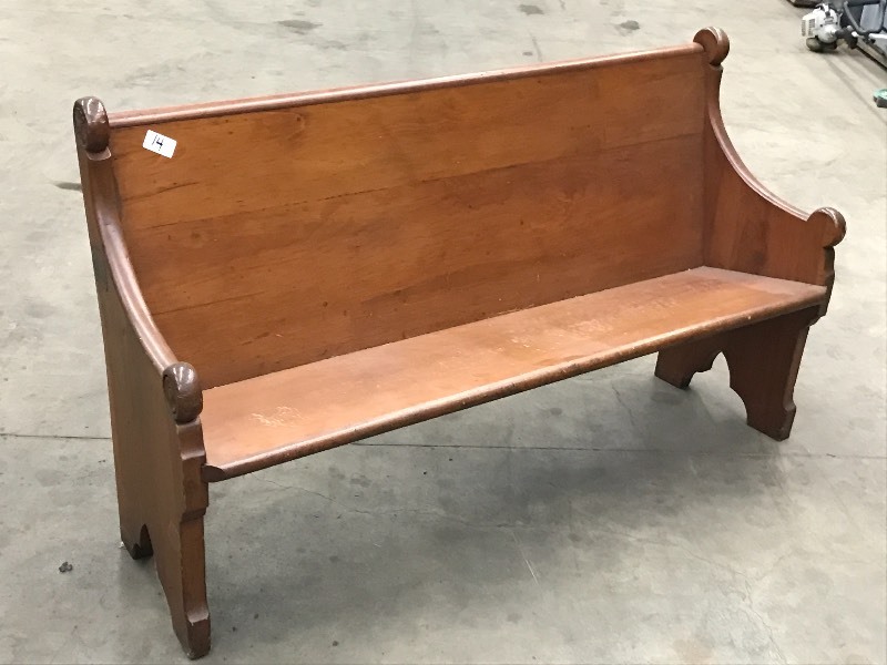 lot 14 image: Church Pew
