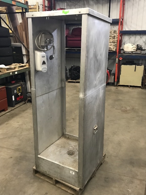 lot 38 image: Commercial Haz-Mat Shower System