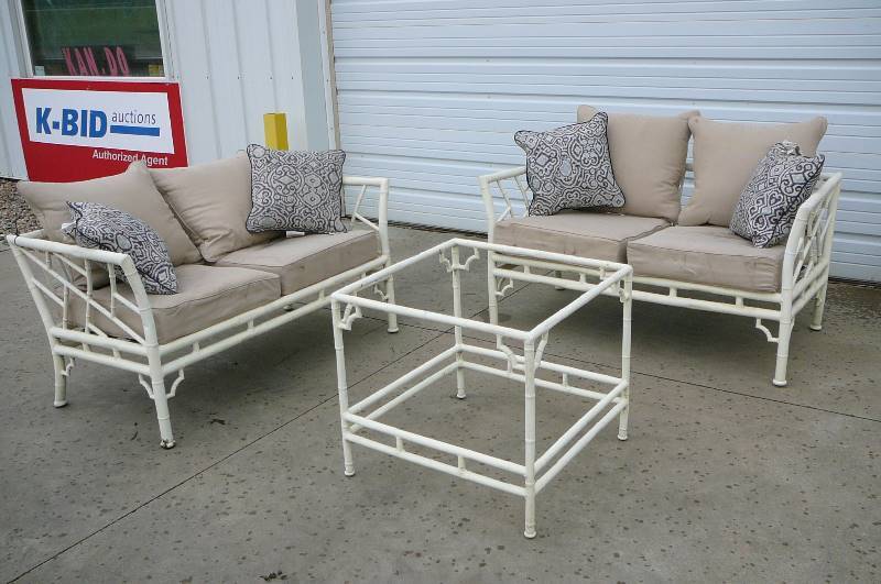 3 Piece Alum Patio Set