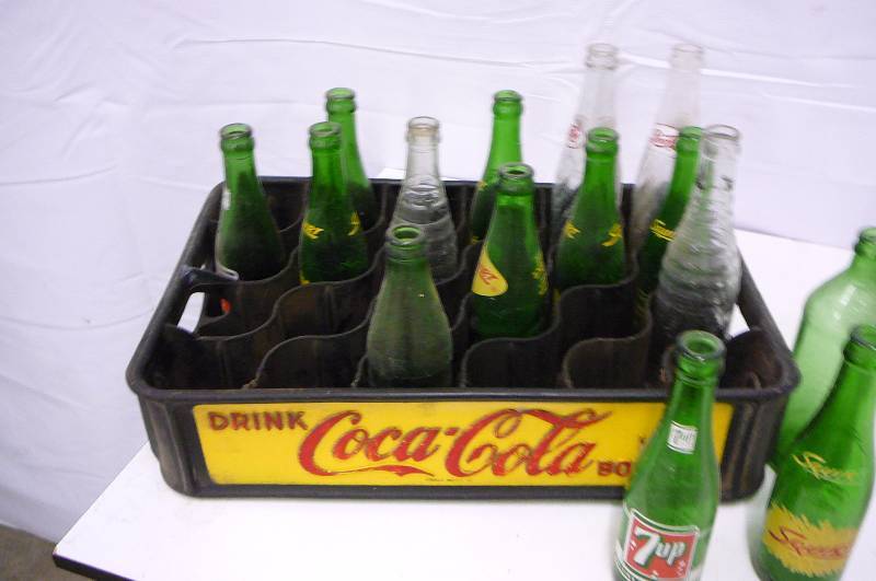 Pop Case and Vintage bottles