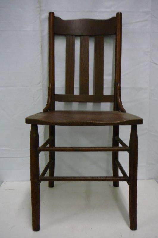 Vintage Wooden Oak Chair