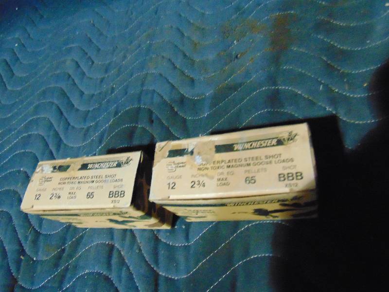 (2) Boxes of Winchester Super Steel Shotgun Shells