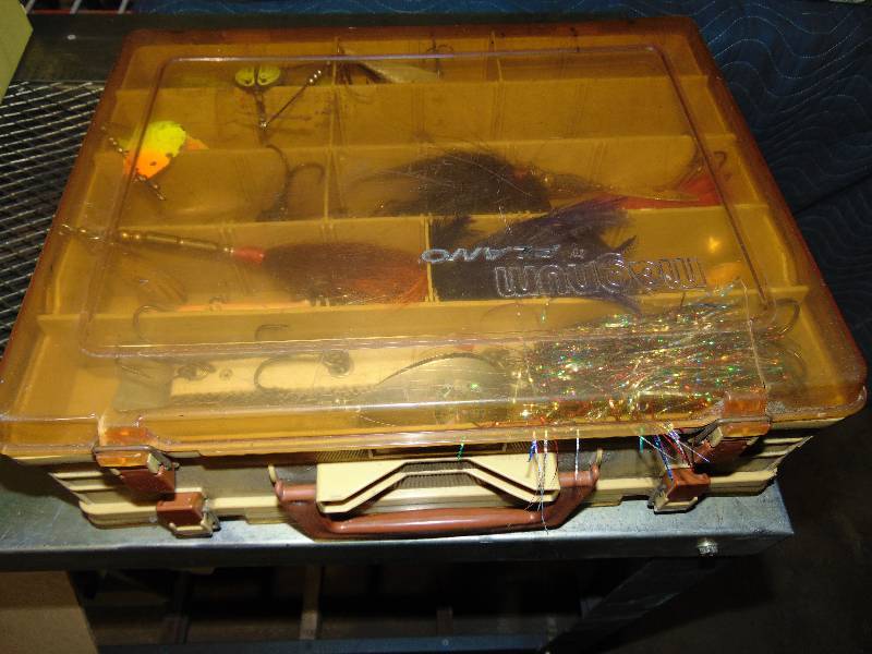 Large Tackle Box Full Of Tackle