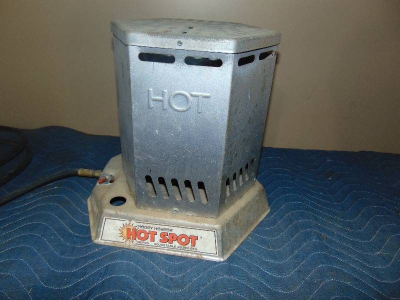 25,000 BTU Hot Spot Reddy Heater Propane Heater