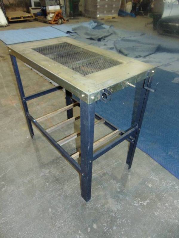 Klutch Metal Top Welding Table