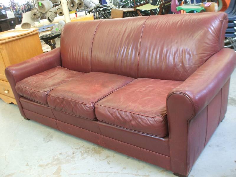 LEATHER SOFA