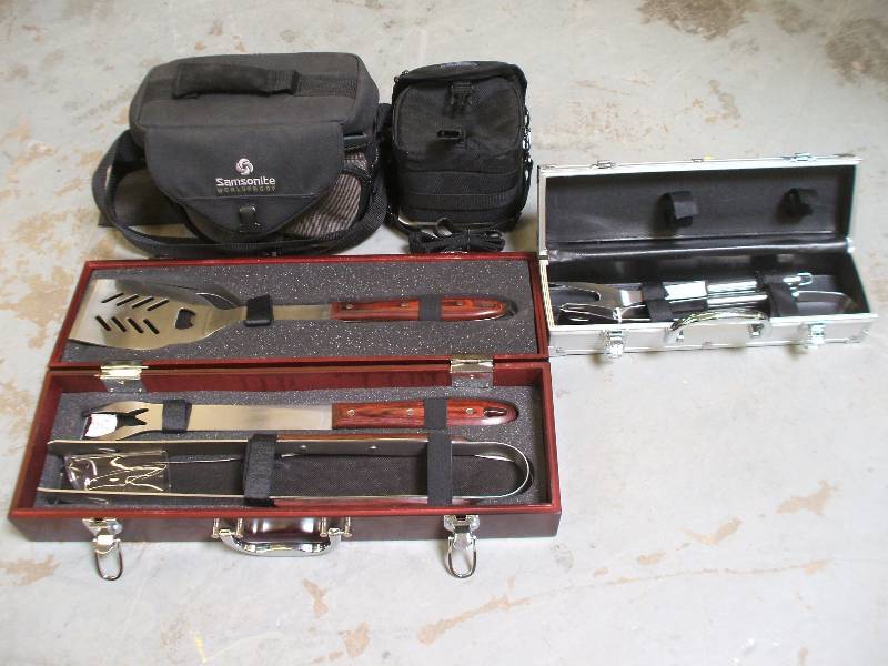 BBQ UTENSILS AND CAMERA CASES