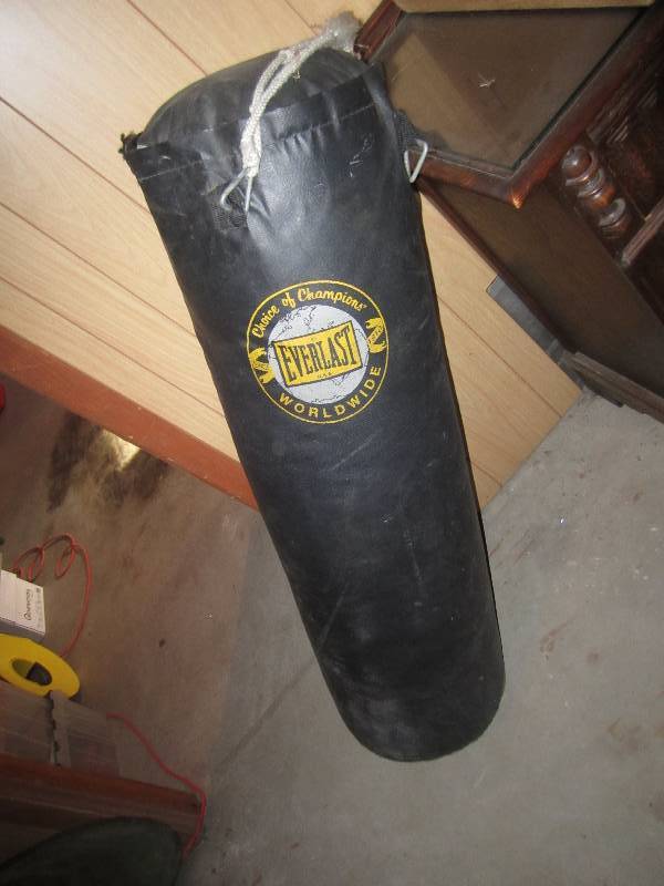 lot 35 image: EVERLAST PUNCHING BAG