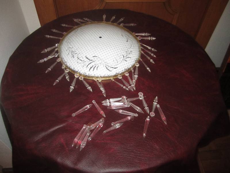 lot 120 image: LIGHT FIXTURE SHADES