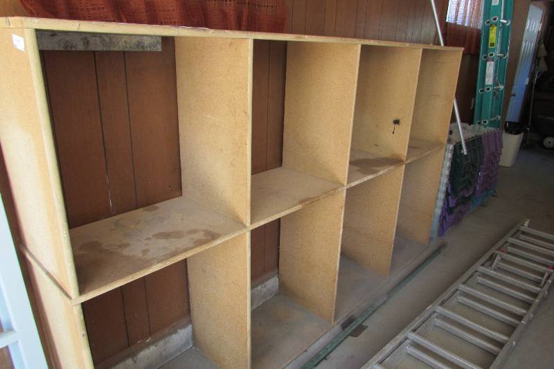 lot 61 image: GARAGE SHELVES