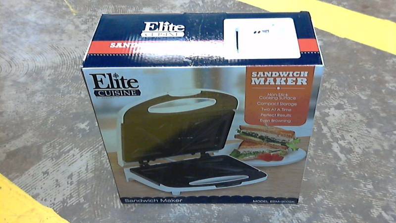 lot 2930 image: Elite Cuisine Sandwich Maker