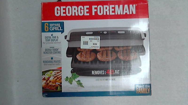 lot 2940 image: George Foreman 6-Serving Grill