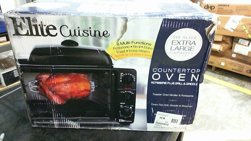 lot 2952 image: Elite Multi-Function Toaster Oven