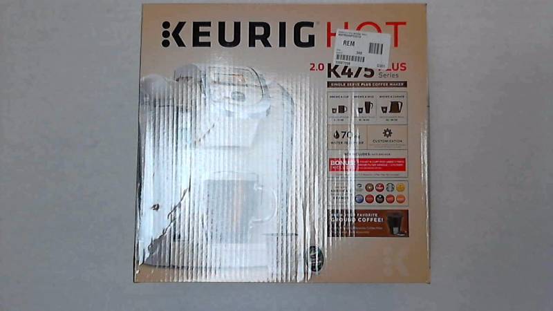 lot 2958 image: Keurig Plus Series K475 Brewing System Pearl