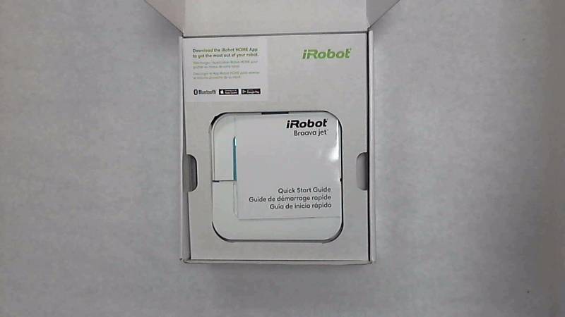 lot 2970 image: iRobot Braava Jet 240 Robotic Vacuum