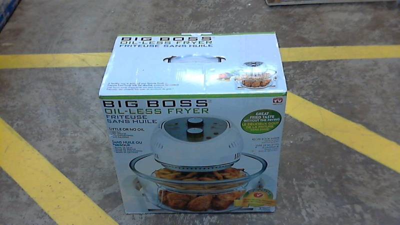 lot 2999 image: Big Boss Oil Less Fryer White