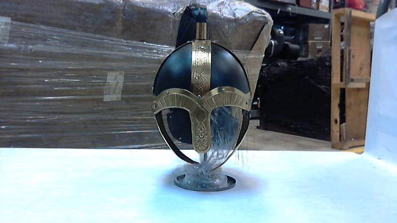 lot 3111 image: SZCO Medieval Horseman Full Size Helmet Black