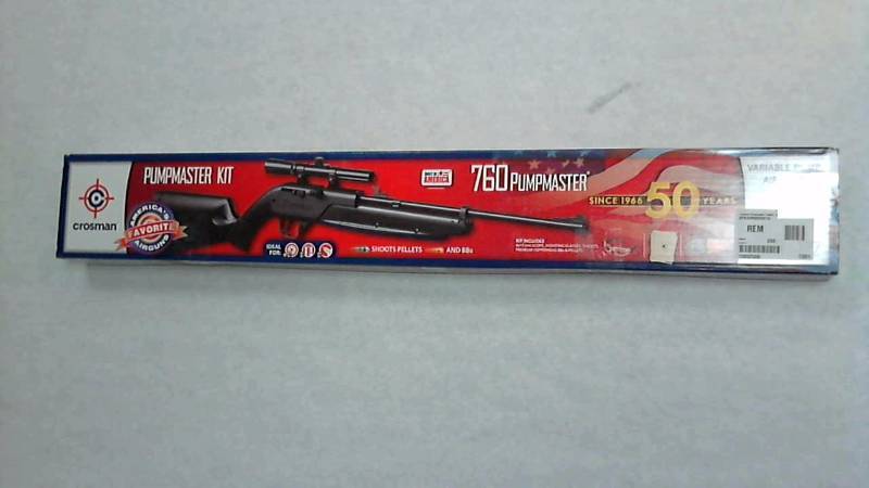 lot 3121 image: Crosman Pumpmaster 760 .177-Caliber Rifle Kit