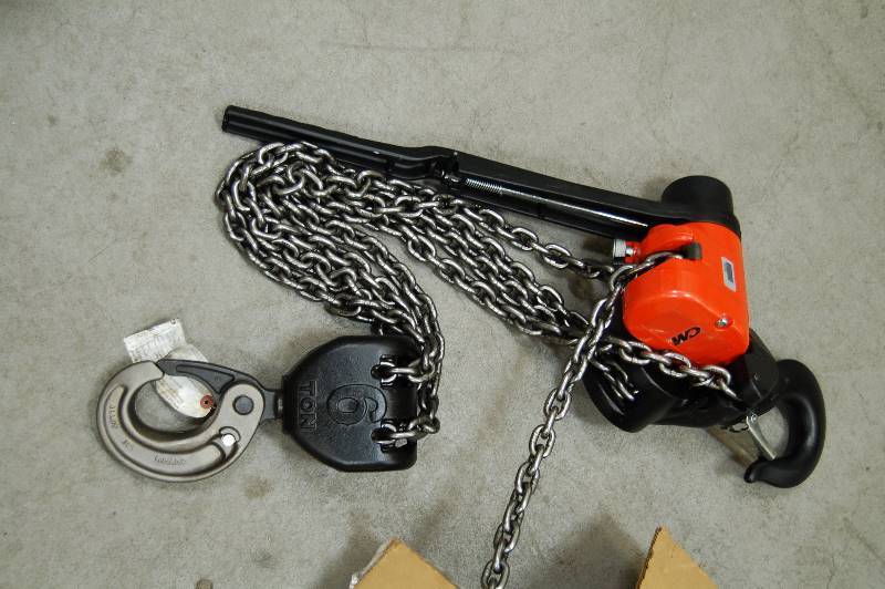 lot 1 image: NO RESERVE-BRAND NEW-CM 4051 Dual Pulley 6TON Hoist