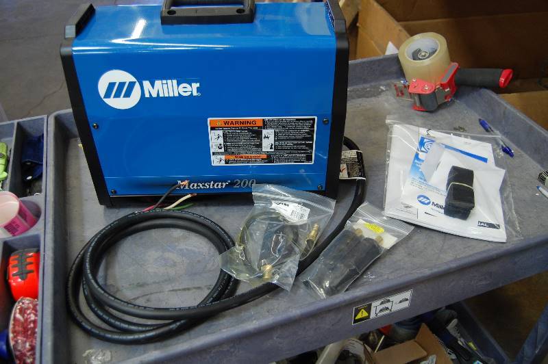 lot 35 image: NO RESERVE-Brand New Miller MaxStar 200 SD