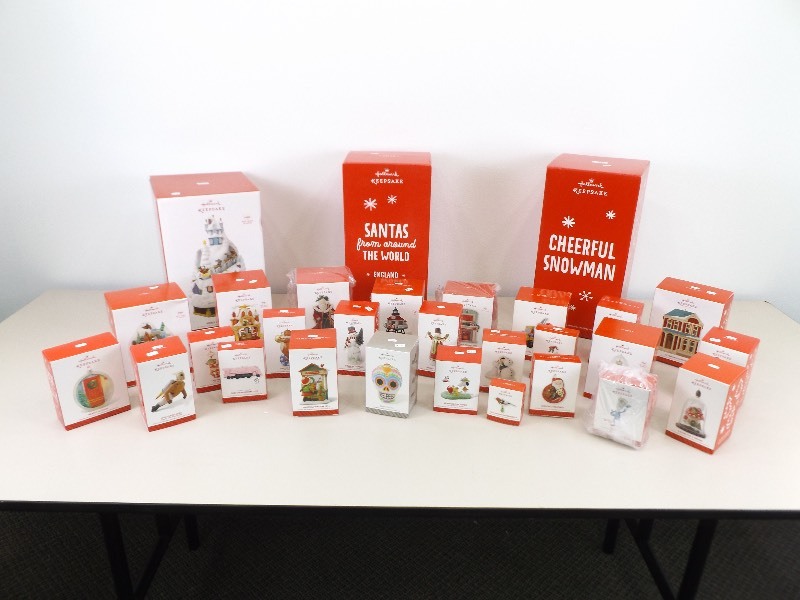 Lot of 2013-2014 Higher End Hallmark Keepsake Ornaments