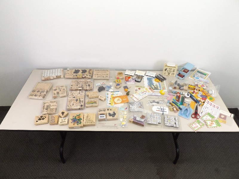 Large Lot of Crafting, Stampin Up, etc. Supplies