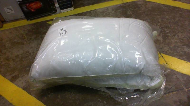 lot 2303 image: McLeland Density Medium King Pillow  Pillows - 2 pk