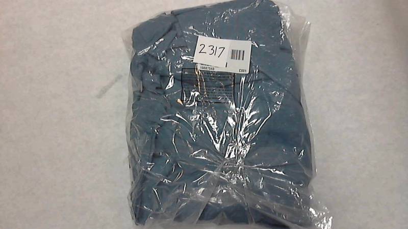 lot 2317 image: Serta Relaxed Fit Cotton Duck Chair Slip Cover Indigo