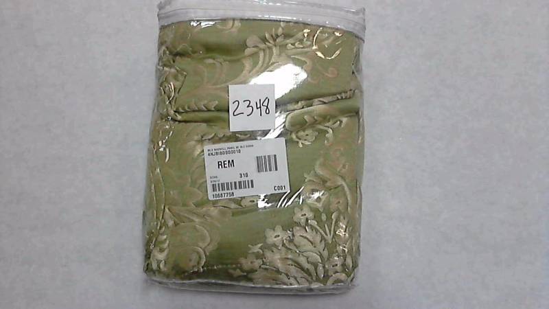 lot 2348 image: McLeland Design Maxwell 54 x 84 Panel with Valance - Sage