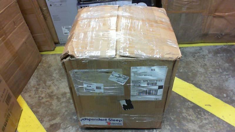 lot 2408 image: McLelland 3 Queen Gel Mattress Memory Foam Topper