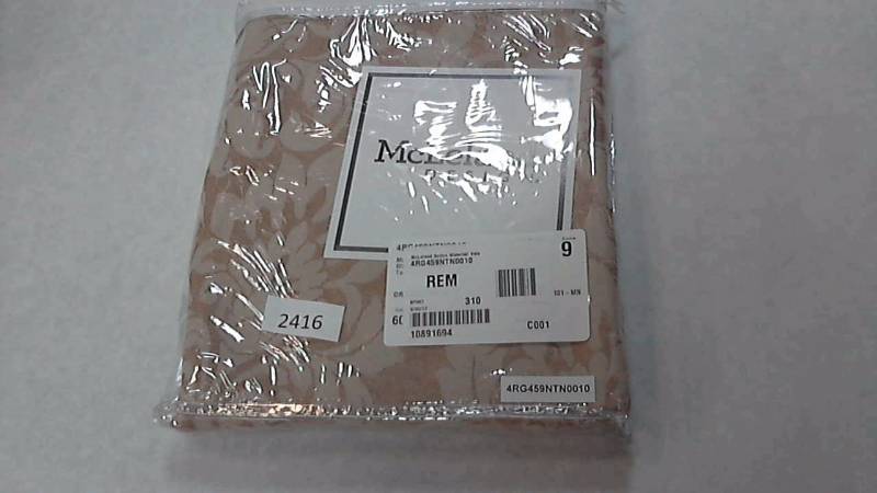 lot 2416 image: McLeland Sutton Waterfall Valance Curtain  Curtains Tan