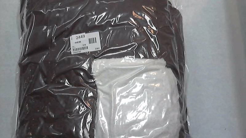 lot 2449 image: Kathy Ireland Microfiber Sherp Brown Full  Queen Size Sheet Set 