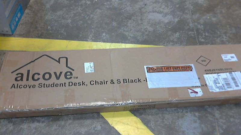 lot 2710 image: alcove Student Bookcase Shelf Black