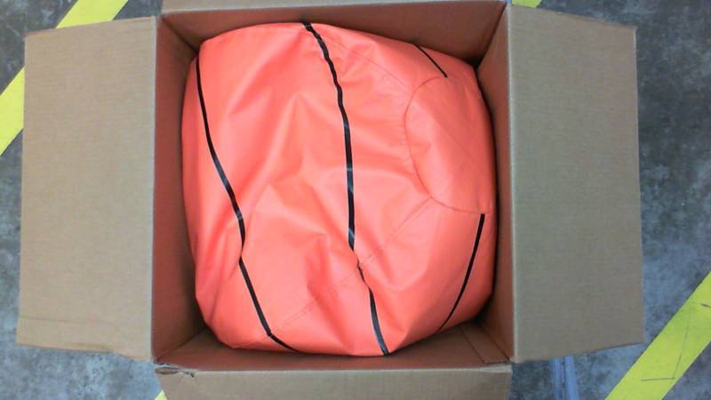 lot 2729 image: Basketball Bean Bag Chair