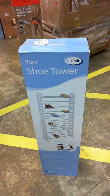 lot 2944 image: Shoe Tower 50 Pair