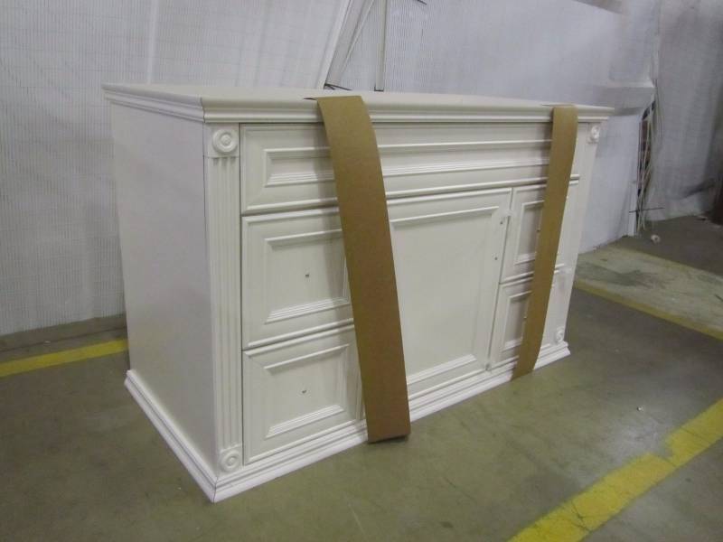 lot 54 image: Home Decorators Collection Annakin 48 in. Vanity Cabinet Only in Cream